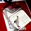 Bật Lửa Zippo Special Men's Diamond Mạ Bạc Đính Kim Cương Bản SX Giới Hạn 1000 Chiếc Trên Toàn Thế Giới Đời XIII La Mã Năm 1997 ZL408