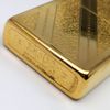 Bật Lửa Zippo Mạ Vàng Gold Plated Vân Chéo Đời VI La Mã  Năm 1990 ZL414