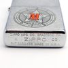 Bật Lửa Zippo Đồng Khối Mạ Chrome Phay Xước Vintage Chủ Đề Marlboro Ngôi Sao Năm 2003 ZL410