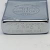 Bật Lửa Zippo Đồng Khối Mạ Chrome Vintage Chặt Góc Trơn Bóng Đời II La Mã Không Mộc Tháng Năm 1986 Rất Hiếm ZQH80