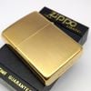 Bật Lửa Zippo Mạ Vàng Gold Plated Vân Chéo Đời VI La Mã Năm 1990 ZL415