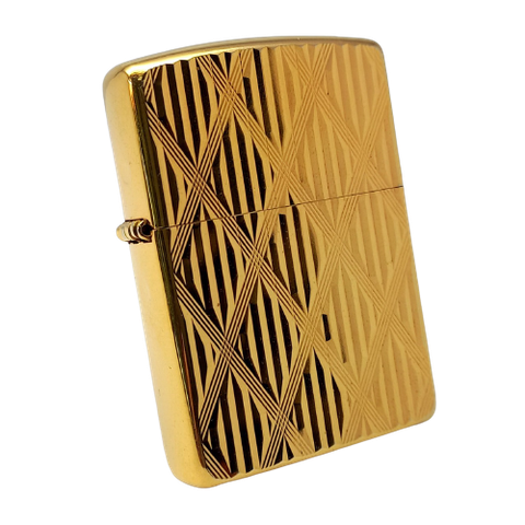 Bật Lửa Zippo Bản Armor Mạ Vàng Gold Plated Năm 2015 ZL412