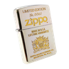 Bật Lửa Zippo Mạ Bạc Demi Vàng Chủ Đề Ăn Mòn Axit Nguyên Zin, Bản SX Giới Hạn Limited 1000 Chiếc Trên Toàn Thế Giới Đời XII La Mã Năm 1996 ZL402