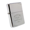 Bật Lửa Zippo Đồng Khối Mạ Chrome Vintage Chặt Góc Trơn Bóng Đời II La Mã Không Mộc Tháng Năm 1986 Rất Hiếm ZQH80