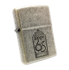 Bật Lửa Zippo Bản Kỷ Niệm 65th Thành Lập Hãng Zippo Antique Sliver Mạ Bạc Giả Cổ Đời XIII La Mã Năm 1997 ZS37