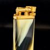 Bật Lửa Dunhill Bọc Vàng Thân Sừng Cơ Chế Đầu Búa Cực Hiếm Đẹp DH105