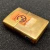 BẬT LỬA ZIPPO ĐỒNG KHỐI BRASS CHỦ ĐỀ EMBLEM THỔ DÂN CIGARS ĐỜI XIII NĂM 1997 ZL416