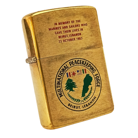 Bật Lửa Zippo Đồng Nguyên Khối Chu Niên Năm 1932 - 1984 Chủ Đề Tầu Chiến BB62 Phủ Sơn 2 Mặt Cực Hiếm, Giá Trị Sưu Tầm Cực Cao ZQHU64