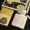 Bật Lửa Zippo Đồng Nguyên Khối Chu Niên Năm 1932 - 1982 Giá Trị Sưu Tầm Cao ZQH84