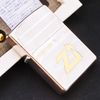 Set Bật Lửa Zippo Logo Zip Đắp Nổi Mạ Vàng Đời XIV La Mã Năm 1998 ZS45