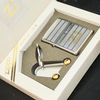Set Bật Lửa Zippo Logo Zip Đắp Nổi Mạ Vàng Đời XIV La Mã Năm 1998 ZS45