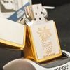 Bật Lửa Zippo Chủ Đề Olympic Bản Limited Mạ Bạc Đắp Nổi Vàng 2 Mặt đời XI La Mã Năm 1995 ZL417
