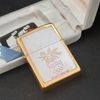 Bật Lửa Zippo Chủ Đề Olympic Bản Limited Mạ Bạc Đắp Nổi Vàng 2 Mặt đời XI La Mã Năm 1995 ZL417