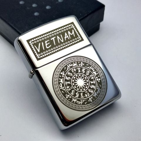 BẬT LỬA ZIPPO ARMOR VỎ DẦY TRỐNG ĐỒNG VN ZKC22