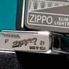 Zippo 49709 – Zippo Slim® Black Ice® 65th Anniversary Collectible ZS47