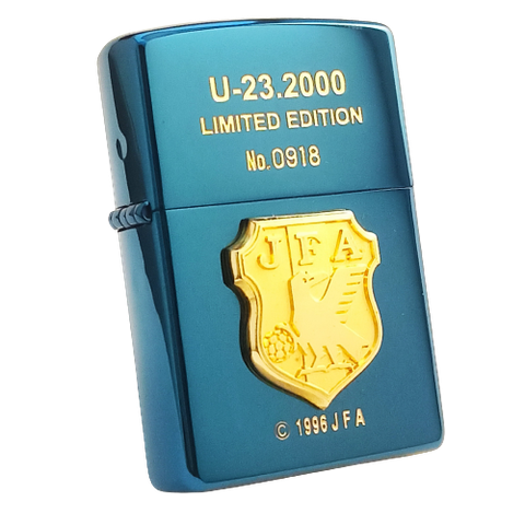 Bật Lửa Zippo Phủ Titanium xanh Chủ Đề Giải Bóng Đá U23 Japan Limited Đời XVI La Mã năm 2000 ZL424