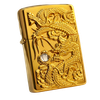Bật Lửa Zippo Mạ Vàng Rồng Vàng Giữ Ngọc Đời XIV La Mã năm 1998 ZL418