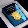 Bật Lửa Zippo Phủ Titanium xanh Chủ Đề Giải Bóng Đá U23 Japan Limited Đời XVI La Mã năm 2000 ZL424