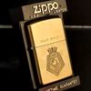 Bật Lửa Zippo Chu Niên 1932 - 1991 Brass Chủ Đề Tầu Anh 2 Mặt Hiếm Gặp Năm 1991 ZQH89