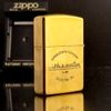 Bật Lửa Zippo Chu Niên 1932 - 1991 Brass Chủ Đề Tầu Anh 2 Mặt Hiếm Gặp Năm 1991 ZQH89