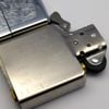 Bật Lửa Zippo Đồng Khối Mạ Chrome Bóng Khắc Ăn Mòn Chủ Đề Phượng Hoa Văn, Bản Xuất Thị Trường Châu Âu Cực Hiếm Đời XVI Năm 2000 ZQH90