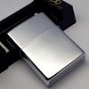 Bật Lửa Zippo Đồng Khối Mạ Chrome Bóng Khắc Ăn Mòn Chủ Đề Rồng Hoa Văn, Bản Xuất Thị Trường Châu Âu Cực Hiếm Đời XVI Năm 2000 ZQH91