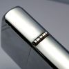 Bật Lửa Zippo Đồng Khối Mạ Chrome Xước Vintage Chặt Góc, Bản Thử Nghiệm I La Mã Không Mộc Tháng Năm 1985 Đã Qua Sử Dụng Cực Hiếm ZQHU66