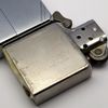 Bật Lửa Zippo Đồng Khối Mạ Chrome Xước Vintage Chặt Góc, Bản Thử Nghiệm I La Mã Không Mộc Tháng Năm 1985 Đã Qua Sử Dụng Cực Hiếm ZQHU66