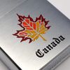 Bật Lửa Zippo Canada Khắc Ăn Mòn Phủ Sơn Lá Phong Canada Hiếm Gặp Đời Mộc Đáy 3 Hàng Chữ Giai Đoạn Từ Năm 1976 - 1983 ZQH87