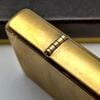 Bật Lửa Zippo Brass Vintage Chặt Góc Chủ Đề Sư Tử Biển Singapo Đời III La Mã Năm 1987 ZL427
