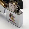 Bật Lửa Zippo Canada Khắc Ăn Mòn Phủ Sơn Thổ Dân Canada Hiếm Gặp Đời VII La Mã Năm 1991 ZQH88