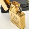 Bật Lửa Zippo Brass Chủ Đề Quốc Kỳ Canada  Đời IX La Mã Năm 1993 ZL435