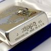 Bật Lửa Zippo Wold Cup Bản Limited Mạ Bạc Đắp Nổi Vàng 2 Mặt Năm 2001 ZL420