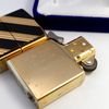 Bật Lửa Zippo Brass Emblem Mạ Vàng Đen Sang Trọng Đời XIV La Mã Năm 1998 ZL434