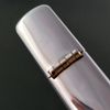 Bật Lửa Zippo Cổ Đồng Khối Mạ Chrome Trơn Phay Xước Đời 8 Vạch Sắc Năm 1974 ZC147