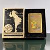 Bật Lửa Zippo Đồng Nguyên Khối Chu Niên Năm 1932 - 1982 Tầu Chiến 2 Mặt Rất Hiếm, Giá Trị Sưu Tầm Cực Cao ZQH94