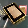 Bật Lửa Zippo Chu Niên 1932 - 1983 Slolid Brass Trơn Bóng 2 Mặt CỰC HIẾM năm 1983 ZQH96