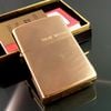 Bật Lửa Zippo Chu Niên 1932 - 1983 Slolid Brass Trơn Bóng 2 Mặt CỰC HIẾM năm 1983 ZQH96