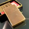 Bật Lửa Zippo Chu Niên 1932 - 1983 Slolid Brass Trơn Bóng 2 Mặt CỰC HIẾM năm 1983 ZQH96