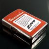 Bật Lửa Zippo Mạ Mạ Bạc Chủ Đề Tem Zippo Xưa Đẹp Lạ năm 2013 ZL419