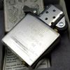 Bật Lửa Zippo Antique Sliver Chủ Đề Họa Tiết Lịch Sử Cổ Đại Cực Hiếm Gặp Năm 2002 ZL426