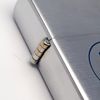 Bật Lửa Zippo Cổ Đồng Khối Mạ Chrome Khắc Ắn Mòn Phủ Sơn Đời 7 Chấm Pat - Patpen Năm 1955 ZC151