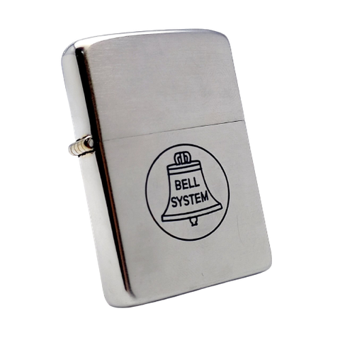 Bật Lửa Zippo Cổ Đồng Khối Mạ Chrome Khắc Ắn Mòn Phủ Sơn Đời 7 Chấm Pat - Patpen Năm 1955 ZC151