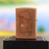 BẬT LỬA ZIPPO BRASS SƠN HẤP NHIỆT CHỦ ĐỀ TẦU Z31