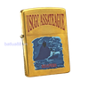 BẬT LỬA ZIPPO BRASS SƠN HẤP NHIỆT CHỦ ĐỀ TẦU Z31