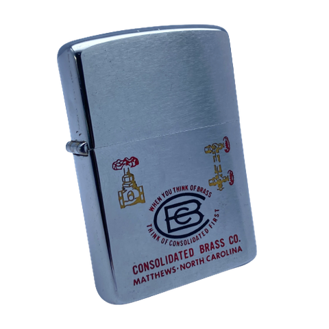 Bật Lửa Zippo Cổ Đồng Khối Mạ Chrome Phay Xước Ăn Mòn Phủ Sơn Chính Hãng Đời 4 Chấm Năm 1962 ZCU59