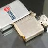Bật Lửa Zippo Cổ Đồng Khối Mạ Chrome Phay Xước Ăn Mòn Phủ Sơn Chính Hãng Đời 8 Vạch Săc Năm 1966 ZC158