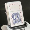 Bật Lửa Zippo Cổ Đồng Khối Mạ Chrome Bóng HP Ăn Mòn Phủ Sơn Chính Hãng Đời 7 Vạch Sắc Năm 1975 ZC161