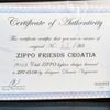 Bật Lửa Zippo Friends ZFC CROATIA Club Năm 2013 Bản Limited 43/100 Bản Toàn Thế Giới ZS50