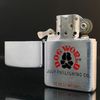 Bật Lửa Zippo Cổ Vỏ Thép Mạ Chrome Phay Xước Ăn Mòn Phủ Sơn Chính Hãng Mộc Đáy 3 Hàng Chữ Năm 1953 ZCU66